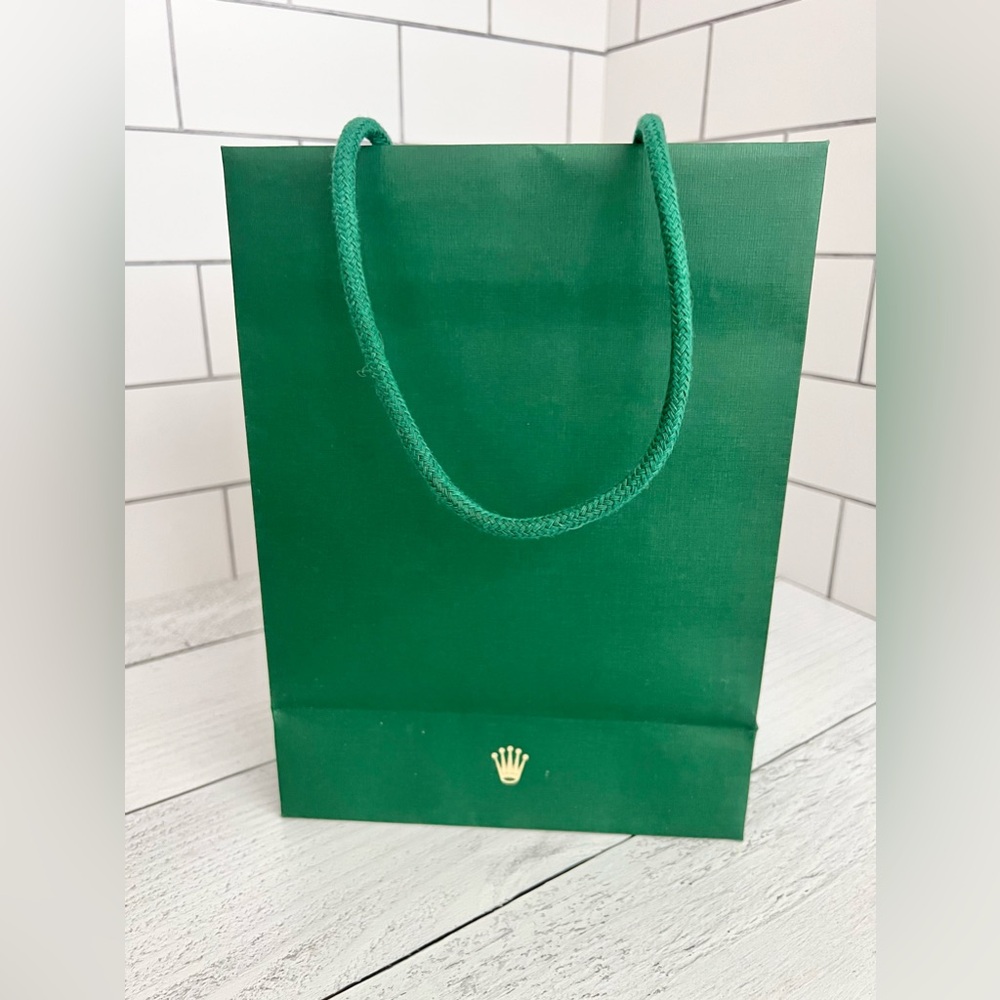 Rolex Paper Bag | Designer Shopping Bag